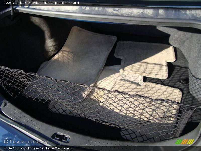 Blue Chip / Light Neutral 2004 Cadillac CTS Sedan
