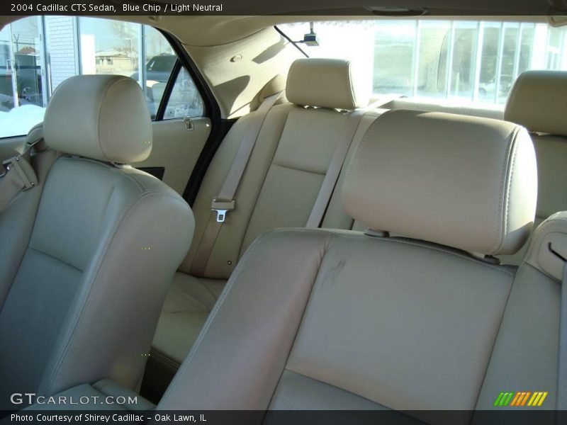 Blue Chip / Light Neutral 2004 Cadillac CTS Sedan