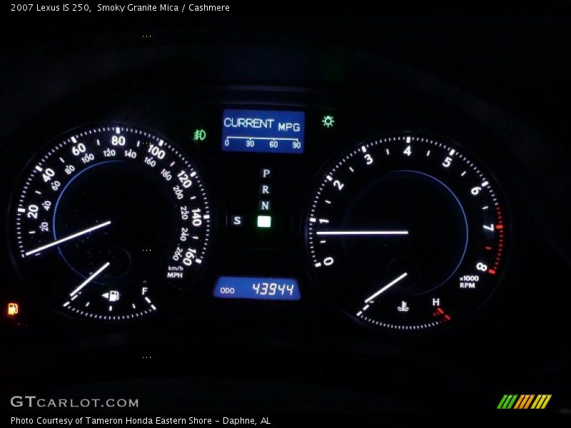 Smoky Granite Mica / Cashmere 2007 Lexus IS 250