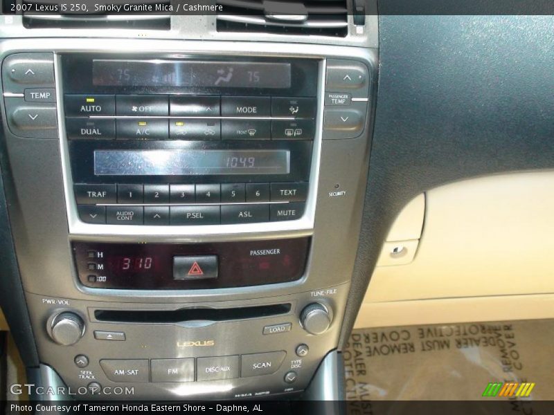 Smoky Granite Mica / Cashmere 2007 Lexus IS 250