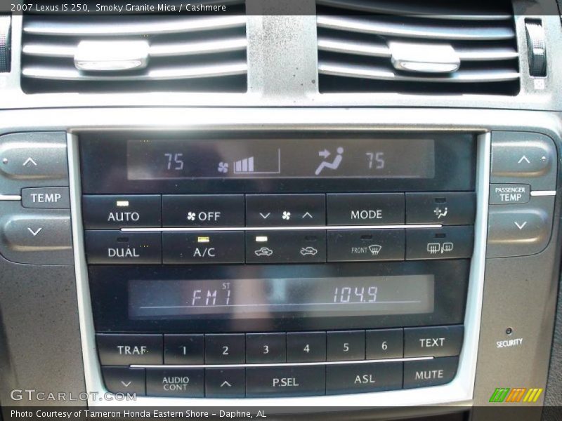 Smoky Granite Mica / Cashmere 2007 Lexus IS 250