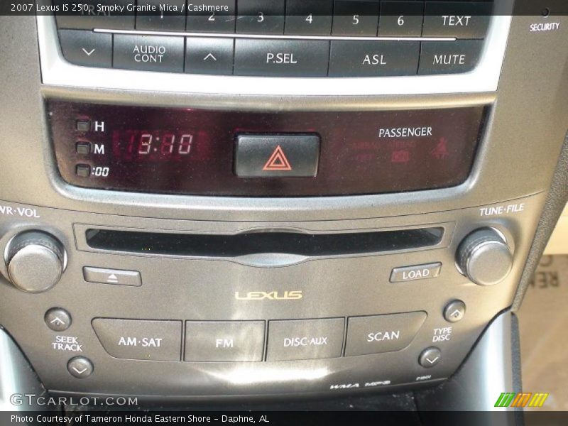 Smoky Granite Mica / Cashmere 2007 Lexus IS 250