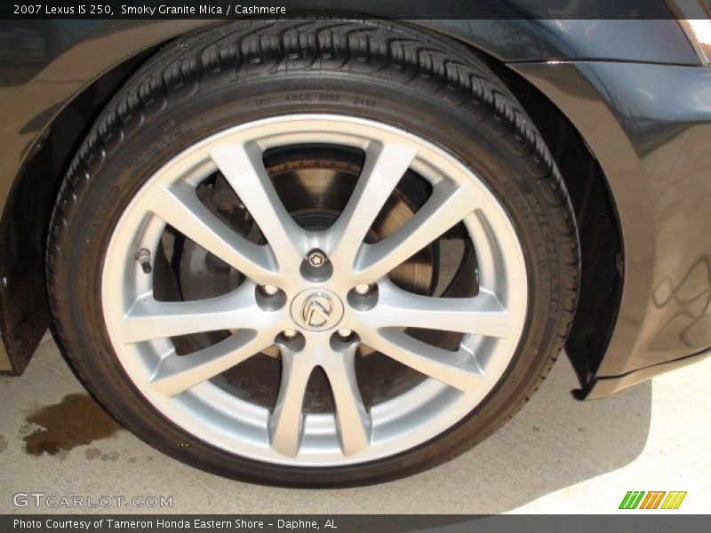 Smoky Granite Mica / Cashmere 2007 Lexus IS 250