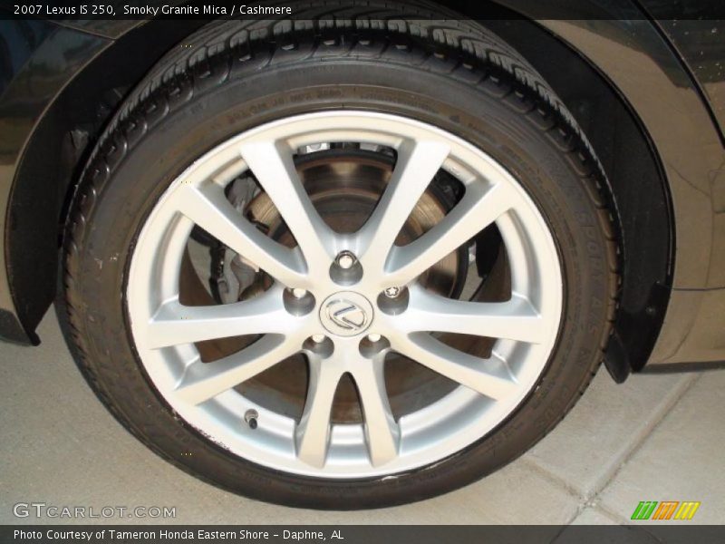 Smoky Granite Mica / Cashmere 2007 Lexus IS 250