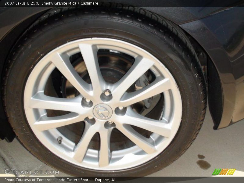 Smoky Granite Mica / Cashmere 2007 Lexus IS 250