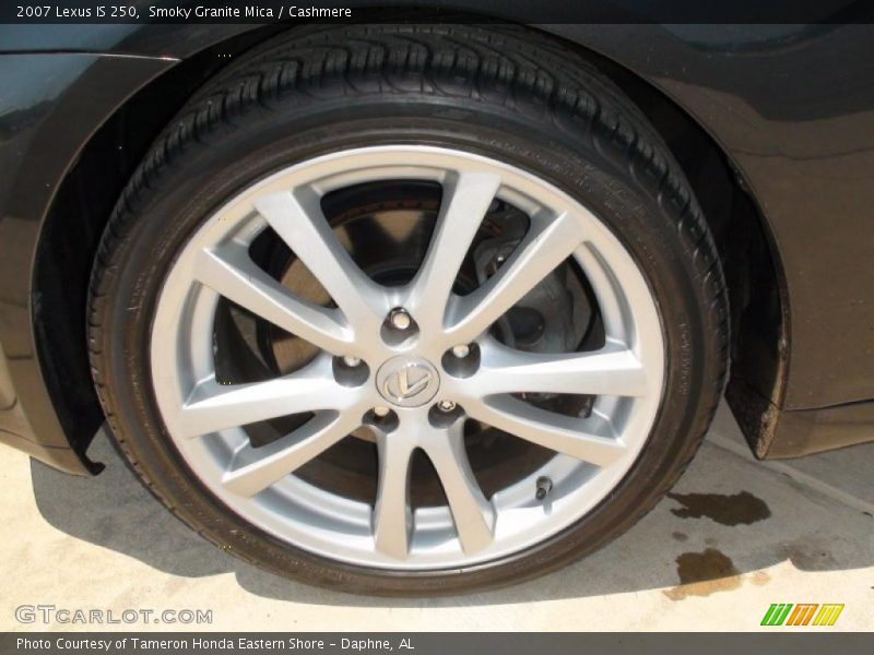 Smoky Granite Mica / Cashmere 2007 Lexus IS 250