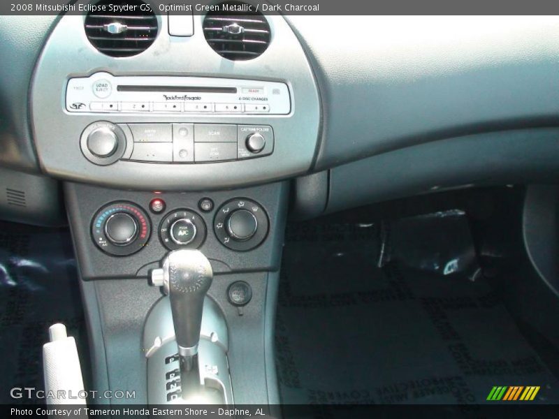 Optimist Green Metallic / Dark Charcoal 2008 Mitsubishi Eclipse Spyder GS