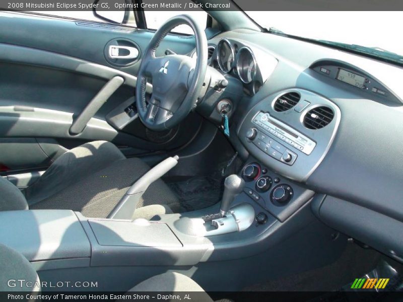 Optimist Green Metallic / Dark Charcoal 2008 Mitsubishi Eclipse Spyder GS