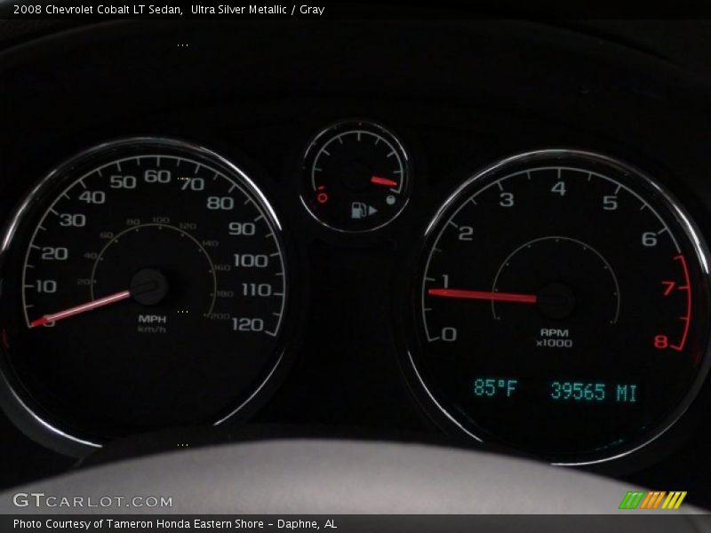 Ultra Silver Metallic / Gray 2008 Chevrolet Cobalt LT Sedan