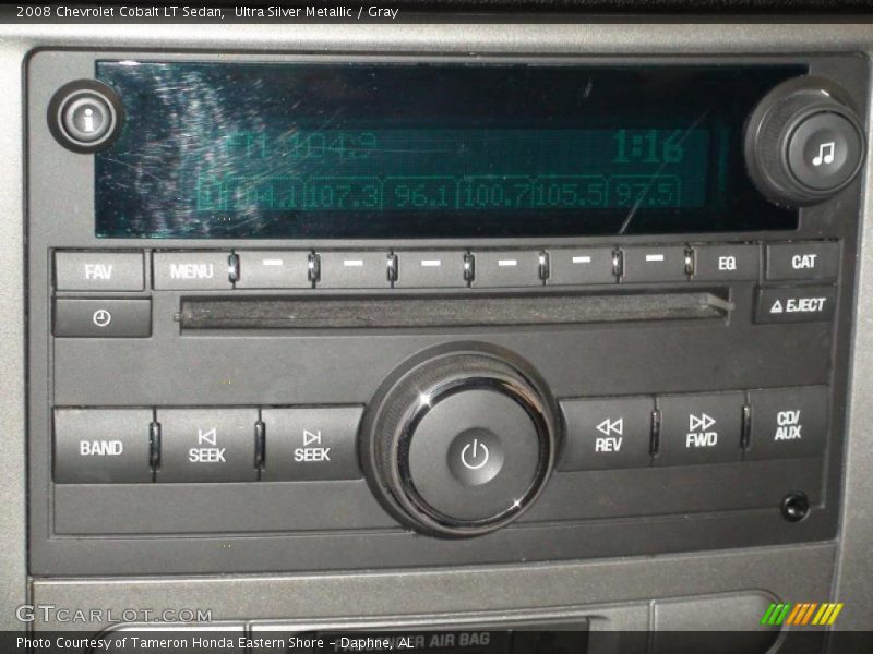 Ultra Silver Metallic / Gray 2008 Chevrolet Cobalt LT Sedan