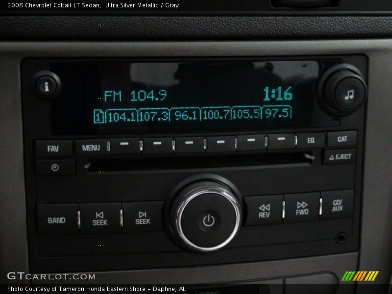 Ultra Silver Metallic / Gray 2008 Chevrolet Cobalt LT Sedan