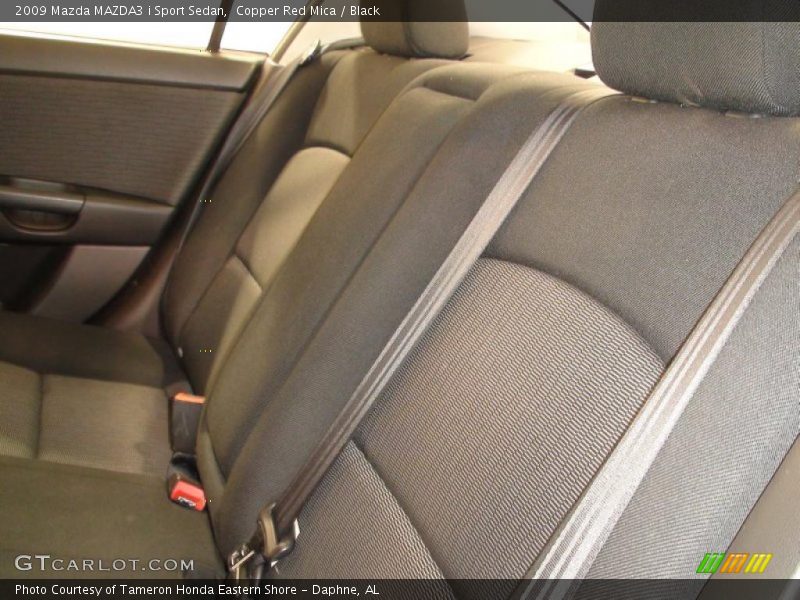 Copper Red Mica / Black 2009 Mazda MAZDA3 i Sport Sedan