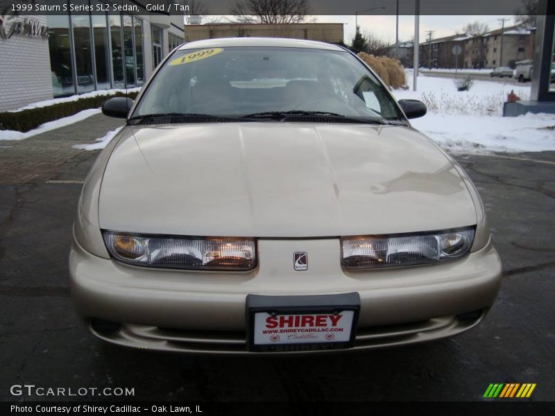 Gold / Tan 1999 Saturn S Series SL2 Sedan