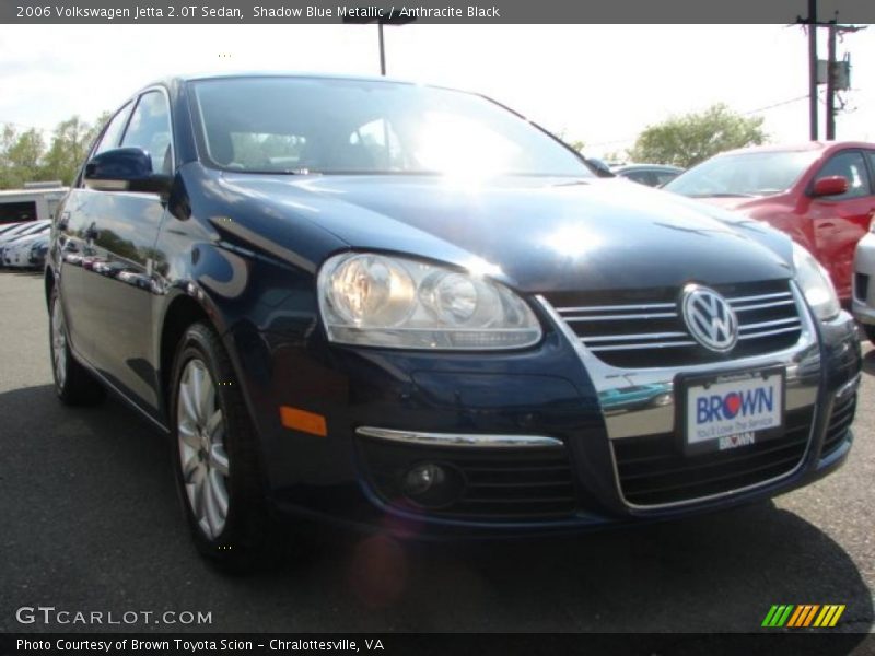 Shadow Blue Metallic / Anthracite Black 2006 Volkswagen Jetta 2.0T Sedan