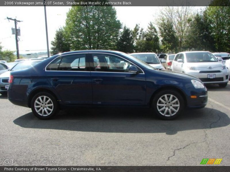 Shadow Blue Metallic / Anthracite Black 2006 Volkswagen Jetta 2.0T Sedan