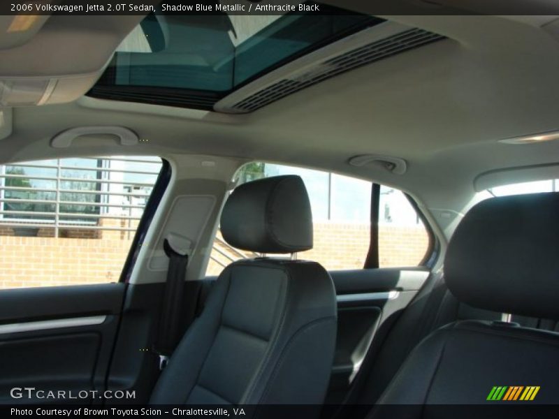 Shadow Blue Metallic / Anthracite Black 2006 Volkswagen Jetta 2.0T Sedan