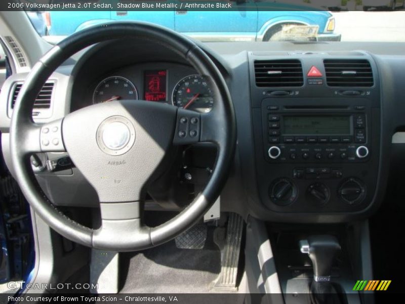 Shadow Blue Metallic / Anthracite Black 2006 Volkswagen Jetta 2.0T Sedan