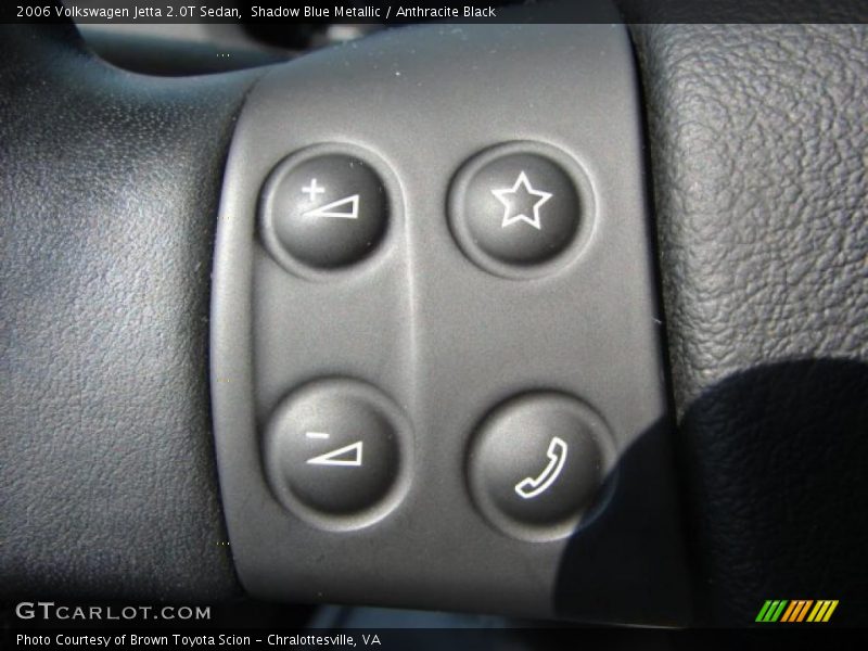 Shadow Blue Metallic / Anthracite Black 2006 Volkswagen Jetta 2.0T Sedan