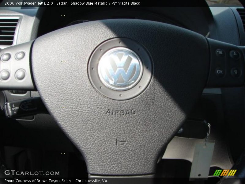 Shadow Blue Metallic / Anthracite Black 2006 Volkswagen Jetta 2.0T Sedan