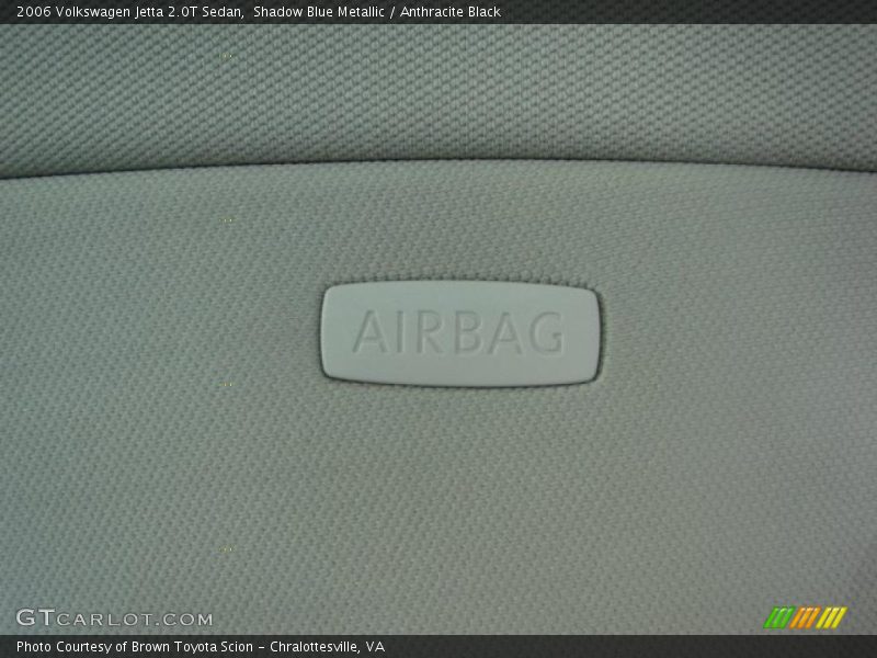 Shadow Blue Metallic / Anthracite Black 2006 Volkswagen Jetta 2.0T Sedan