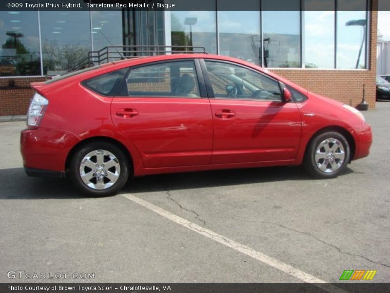 Barcelona Red Metallic / Bisque 2009 Toyota Prius Hybrid