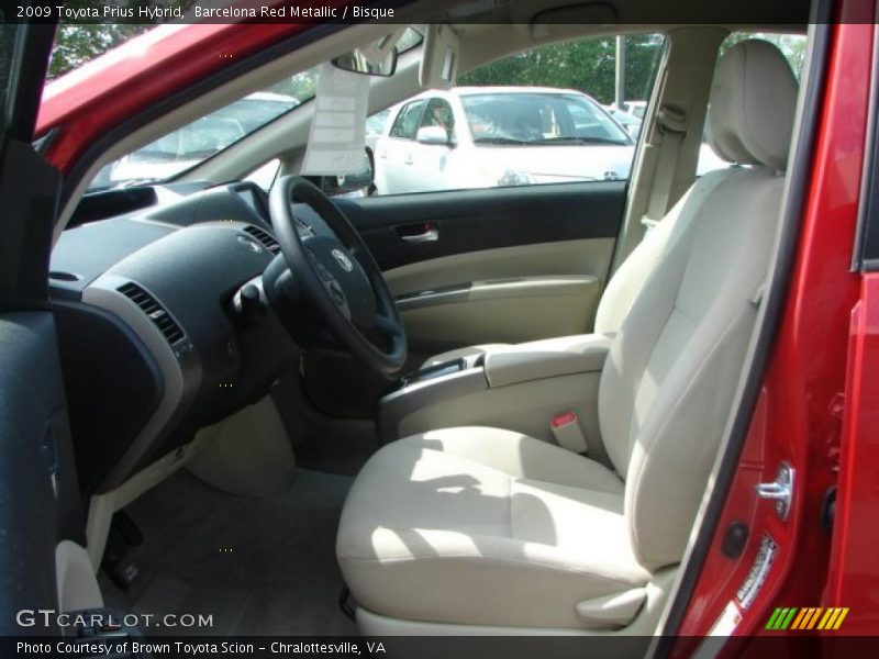 Barcelona Red Metallic / Bisque 2009 Toyota Prius Hybrid