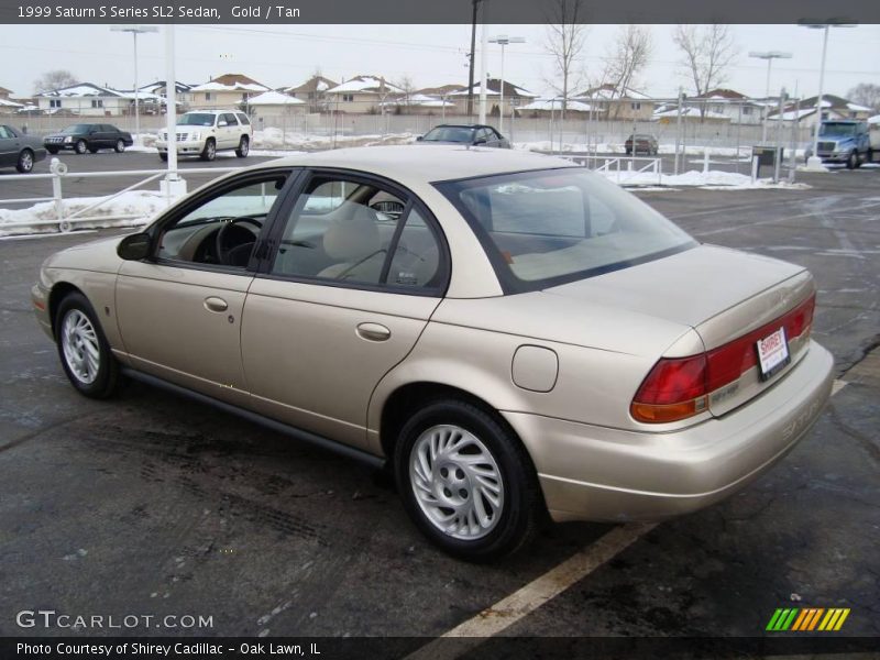 Gold / Tan 1999 Saturn S Series SL2 Sedan