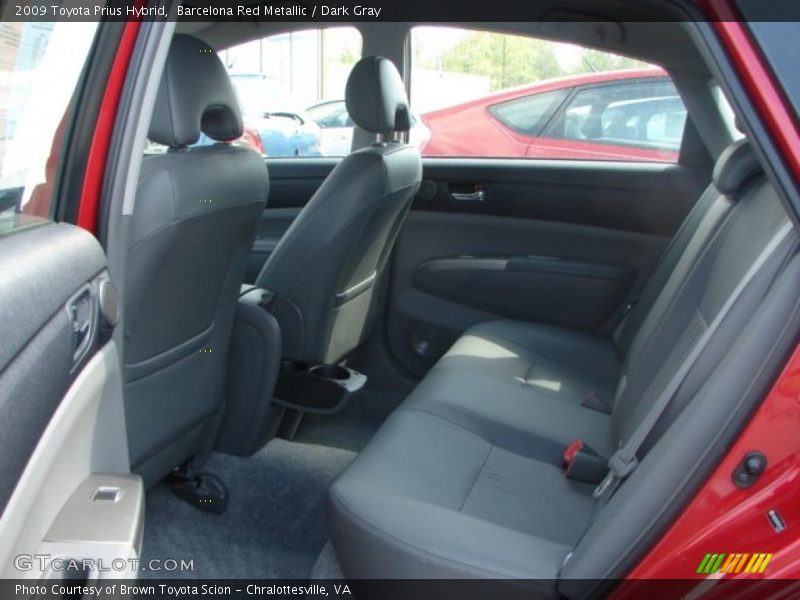 Barcelona Red Metallic / Dark Gray 2009 Toyota Prius Hybrid