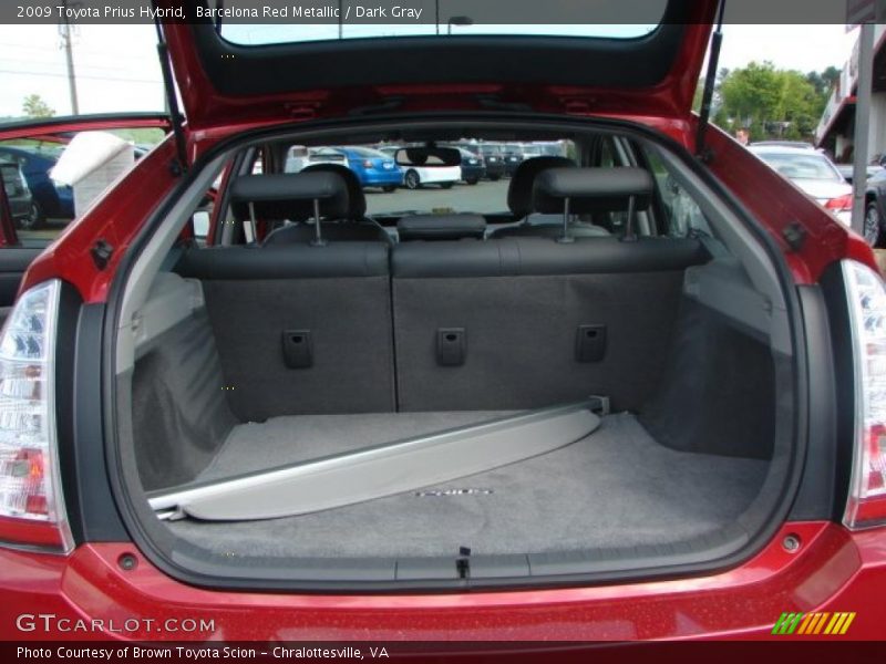 Barcelona Red Metallic / Dark Gray 2009 Toyota Prius Hybrid