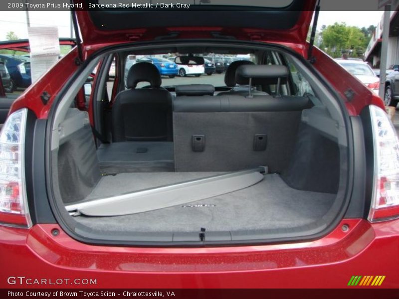Barcelona Red Metallic / Dark Gray 2009 Toyota Prius Hybrid