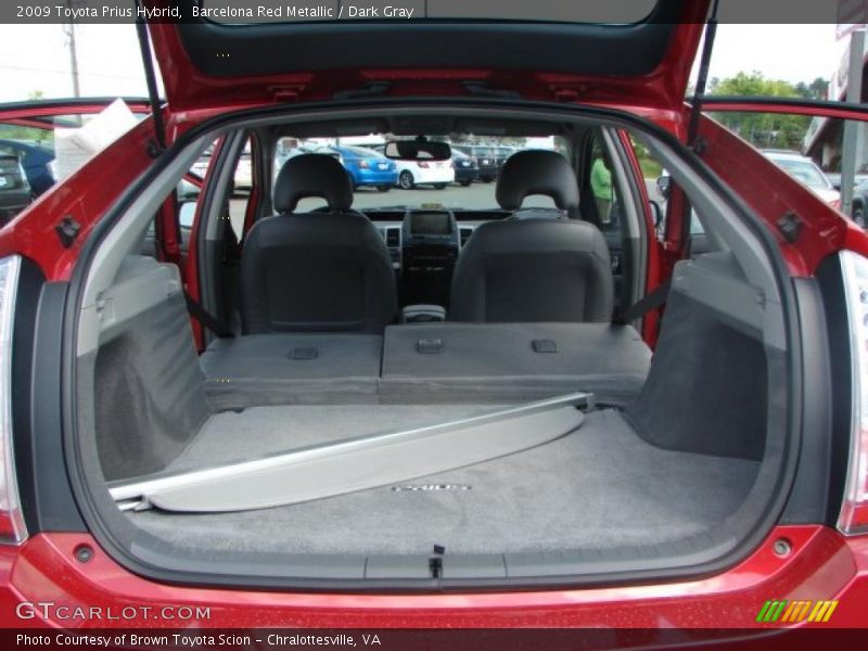 Barcelona Red Metallic / Dark Gray 2009 Toyota Prius Hybrid