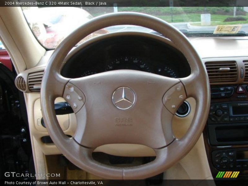 Black / Java 2004 Mercedes-Benz C 320 4Matic Sedan