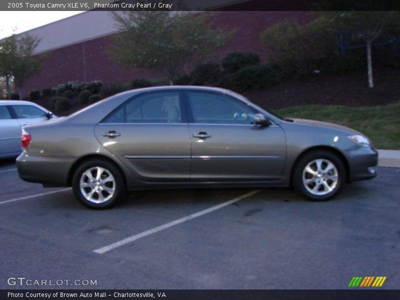 Phantom Gray Pearl / Gray 2005 Toyota Camry XLE V6