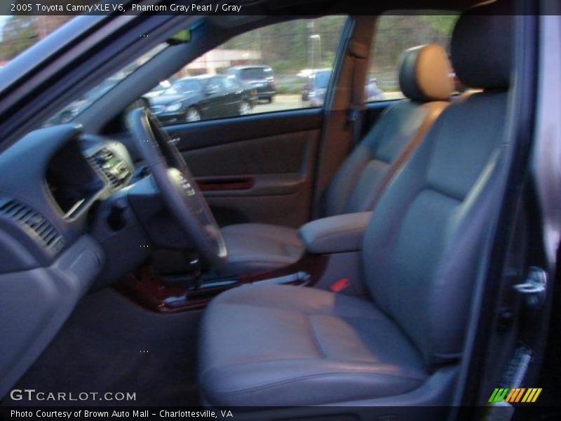 Phantom Gray Pearl / Gray 2005 Toyota Camry XLE V6