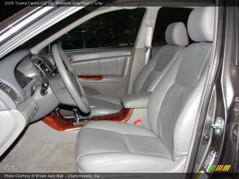 Phantom Gray Pearl / Gray 2005 Toyota Camry XLE V6