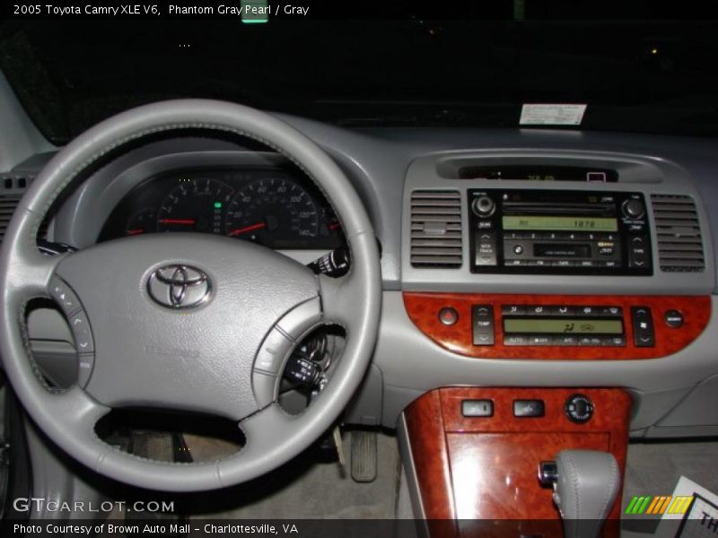 Phantom Gray Pearl / Gray 2005 Toyota Camry XLE V6
