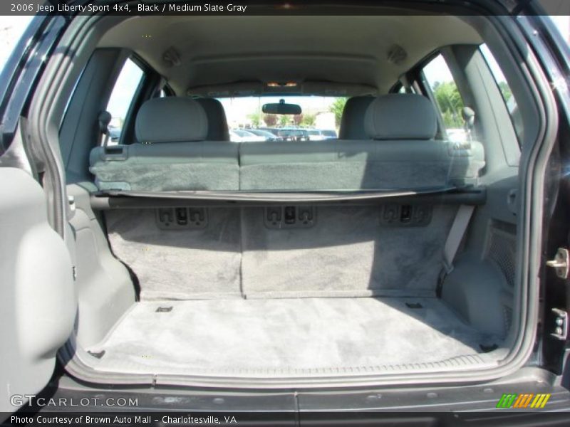 Black / Medium Slate Gray 2006 Jeep Liberty Sport 4x4