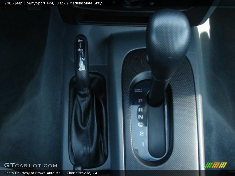Black / Medium Slate Gray 2006 Jeep Liberty Sport 4x4