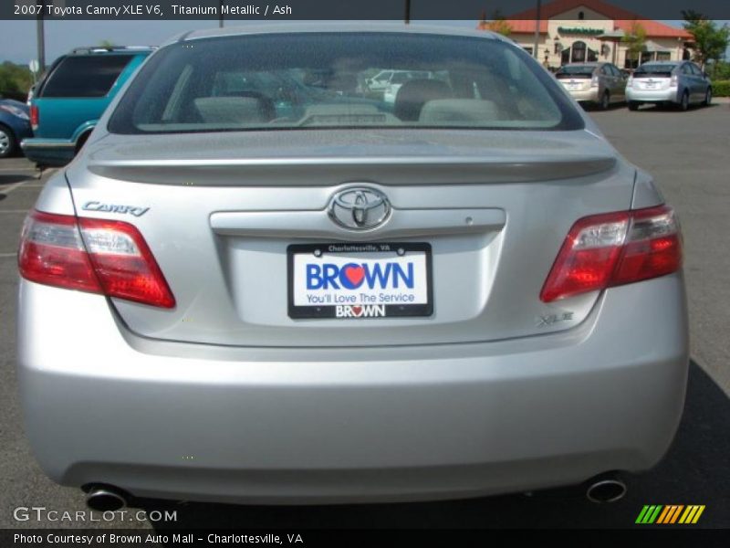 Titanium Metallic / Ash 2007 Toyota Camry XLE V6