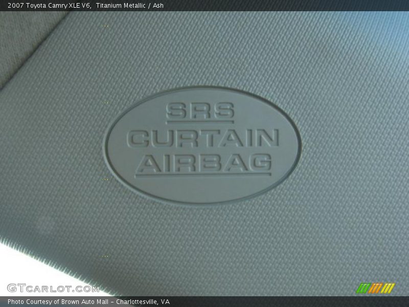 Titanium Metallic / Ash 2007 Toyota Camry XLE V6