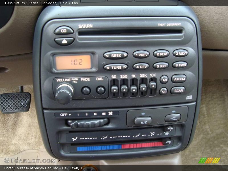 Gold / Tan 1999 Saturn S Series SL2 Sedan