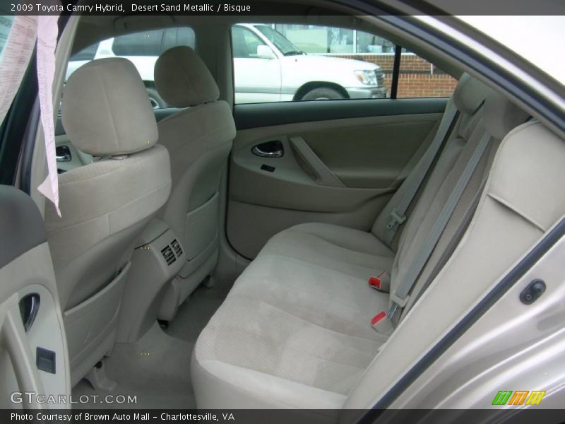 Desert Sand Metallic / Bisque 2009 Toyota Camry Hybrid
