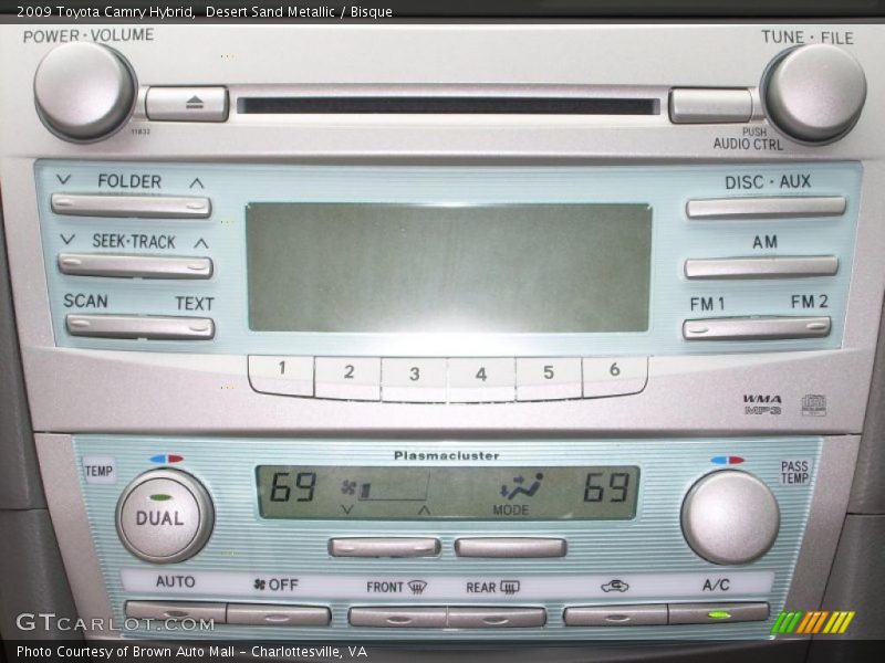 Desert Sand Metallic / Bisque 2009 Toyota Camry Hybrid