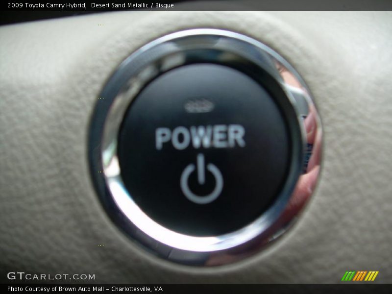 Desert Sand Metallic / Bisque 2009 Toyota Camry Hybrid