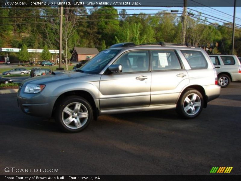 Crystal Gray Metallic / Anthracite Black 2007 Subaru Forester 2.5 XT Limited