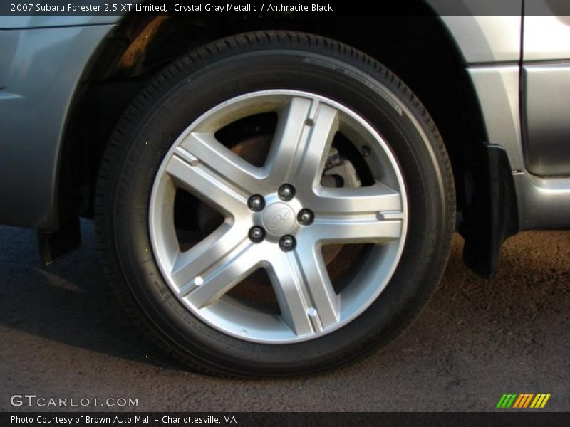 Crystal Gray Metallic / Anthracite Black 2007 Subaru Forester 2.5 XT Limited