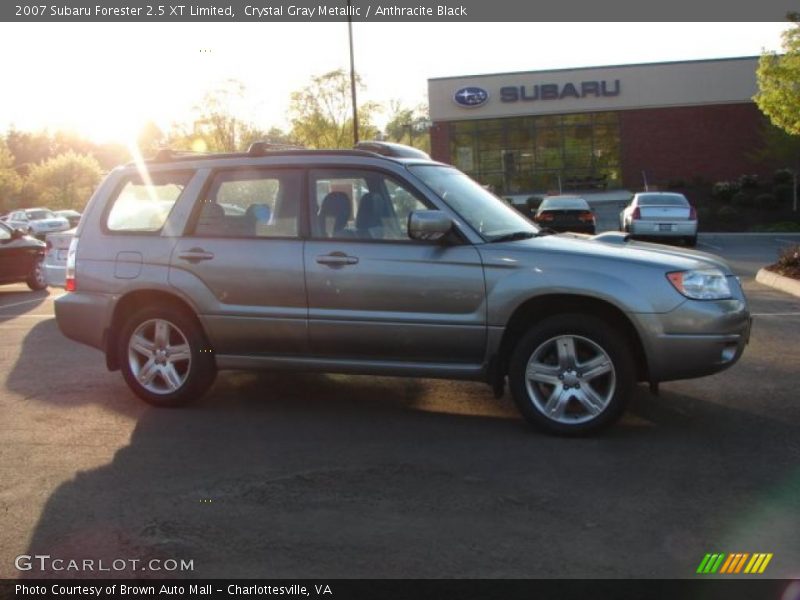 Crystal Gray Metallic / Anthracite Black 2007 Subaru Forester 2.5 XT Limited