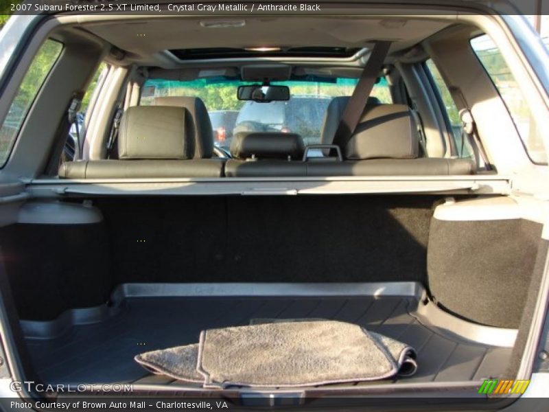 Crystal Gray Metallic / Anthracite Black 2007 Subaru Forester 2.5 XT Limited