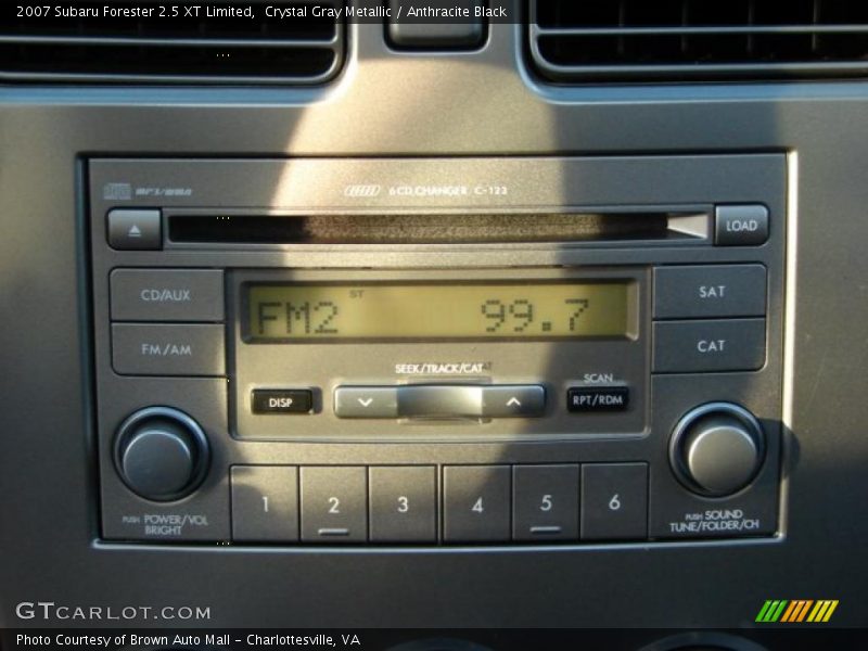 Crystal Gray Metallic / Anthracite Black 2007 Subaru Forester 2.5 XT Limited