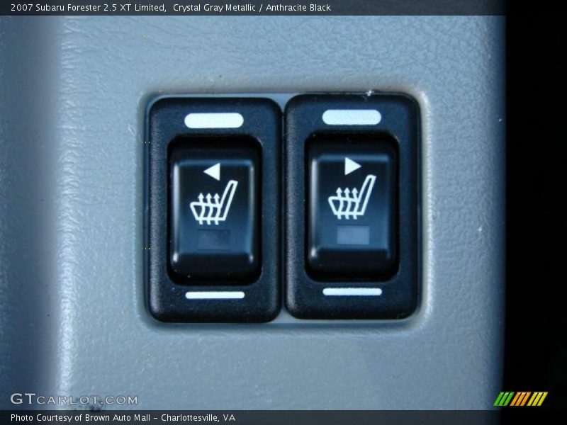 Crystal Gray Metallic / Anthracite Black 2007 Subaru Forester 2.5 XT Limited